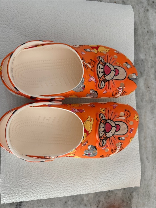 CROCS Shoes - Orange Tigger Slip-On Crocs M5 / W7